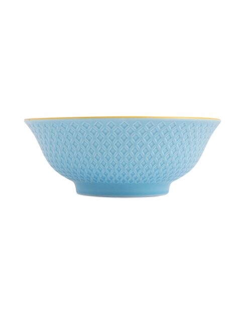 Bol à ramen en grès mosaïque bleu - 1 L
