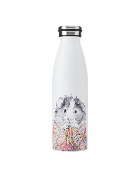 Bottiglia d'acqua Tipperleyhill Guinea Pig White a doppia parete - 500 ml
