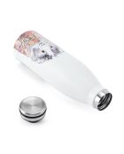Bottiglia d'acqua Tipperleyhill Guinea Pig White a doppia parete - 500 ml