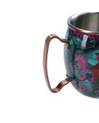 Tazza Moscow Mule con disegno a labbra x Sarah Arnett multicolore - 450 ml