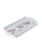 Plateau à sandwich rectangulaire TipperleyHill en mélamine, blanc - 30.5 cm