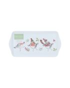 Plateau à sandwich rectangulaire TipperleyHill en mélamine, blanc - 30.5 cm