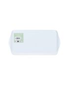 Plateau à sandwich rectangulaire TipperleyHill en mélamine, blanc - 30.5 cm