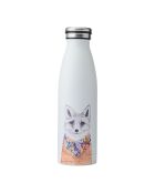 Fiaschetta in volpe Tipperleyhill con doppia parete isolante bianca - 500ml
