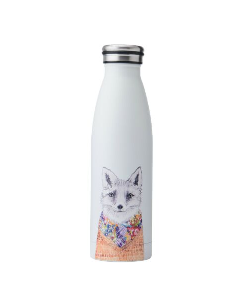 Fiaschetta in volpe Tipperleyhill con doppia parete isolante bianca - 500ml