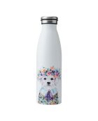 Borraccia isolante bianca Tipperleyhill a doppia parete, 500 ml