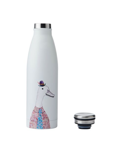 Bottiglia bianca isolata Tipperleyhill duck a doppia parete - 500 ml