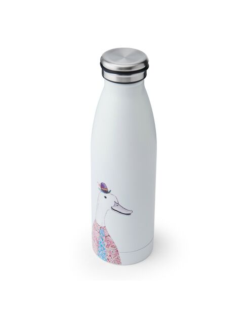 Bottiglia bianca isolata Tipperleyhill duck a doppia parete - 500 ml