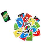 Jeu de cartes Uno Flex pour Enfants Et Adultes multicolore