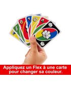 Jeu de cartes Uno Flex pour Enfants Et Adultes multicolore
