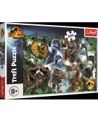 Puzle Jurassic World de 300 piezas: dinosaurios favoritos, 8 años o más, 60 x 40 cm