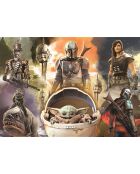 Puzzle 200 pièces Stars wars - Le Mandalorien - 7ANS +