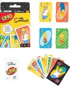Jeu de cartes pour enfants Uno The Simpsons multicolore