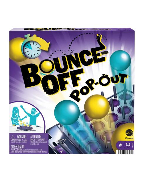 Jeu de société Bunce Off Pop-Out! multicolore