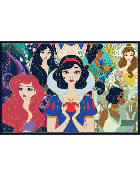 Puzzles 2x200 pièces Disney - Princesses enchantées - 7 ans et +