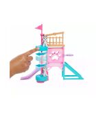 Set de muñeca Barbie y pista de obstáculos multicolor
