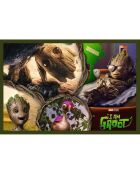 Puzzles 2x200 pièces Avengers - Je s'appelle Groot - 7 ans +