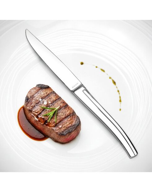 6 couteaux à steak Aladin acier - 25 x5 x3 cm