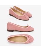 Jeanne pinke Ballerinas aus Samt