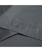 Drap plat satin de coton - Uni 1 baratta Gris 02