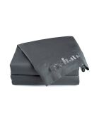 Drap plat satin de coton - Uni 1 baratta Gris 02