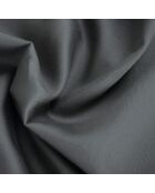 Drap plat satin de coton - Uni 1 baratta Gris 02
