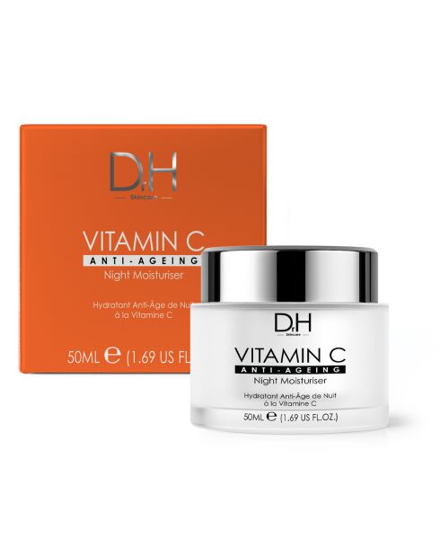 Crème de nuit anti-âge à la vitamine C - 50 ml
