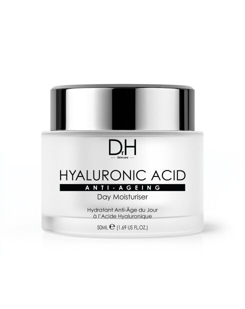 Crème de jour anti-âge à l'acide hyaluronique - 50 ml