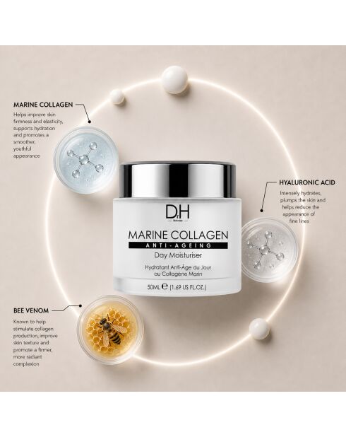 Crème de jour au collagène marin - 50 ml