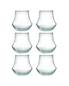 Lot de 6 verres à dégustation Nour transparent - 28 cl