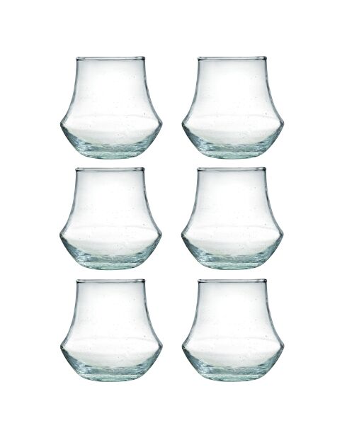 Lot de 6 verres à dégustation Nour transparent - 28 cl