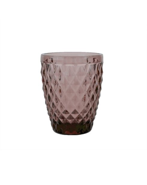 Lot de 6 gobelets Strass pourpre - 22 cl