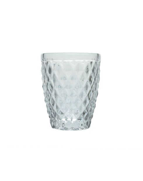 Lot de 6 gobelets Strass transparent - 22 cl