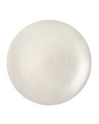 Plat rond Isola ivoire - D.29cm