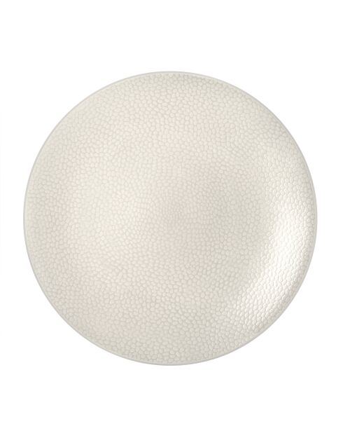Plat rond Isola ivoire - D.29cm