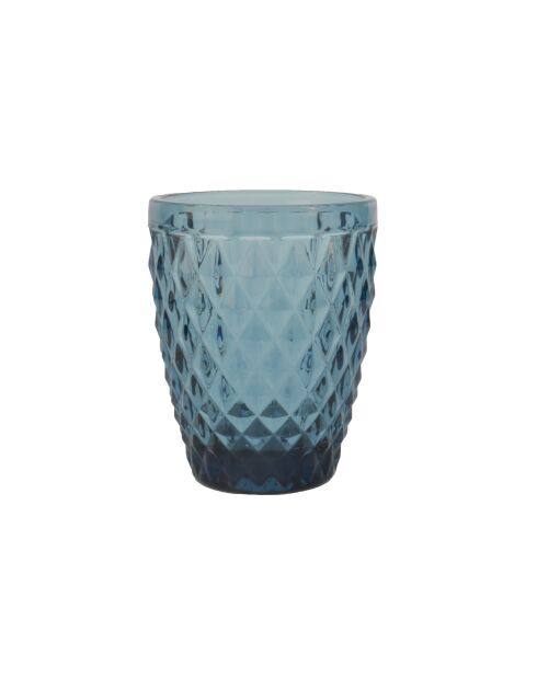 Lot de 6 gobelets Strass bleu - 22 cl