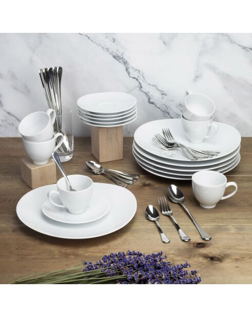 Sven Dessert & Snack Set weiß - 30-teilig