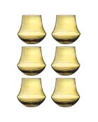 Set di 6 bicchieri da degustazione Nour amber - 28 cl