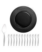 Set de tartas Black Adventure, 14 piezas