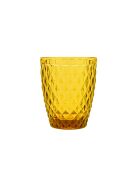 Lot de 6 gobelets Strass ambre - 22 cl