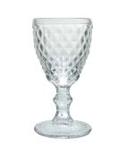 Set mit 6 transparenten Strass-Stielgläsern - 20 cl