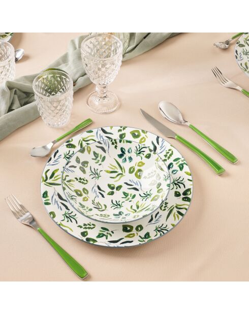 Set mit 6 transparenten Strass-Stielgläsern - 20 cl