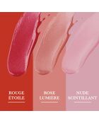 Trio de gloss scintillants rouge étoilé/rose clair