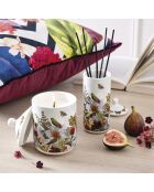 Bougie parfumée en pot de porcelaine Jardin D'hiver  Figuier - 315 g