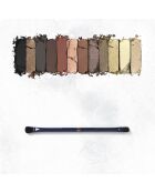 Palette di ombretti in bronzo morbido