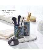 Diffuseur en porcelaine Zanzibar  Poudre de saffran / gris foncé - 100 ml