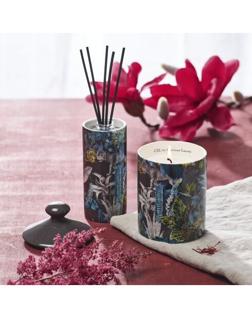 Diffuseur en porcelaine Zanzibar Poudre de saffran / gris foncé - 100 ml