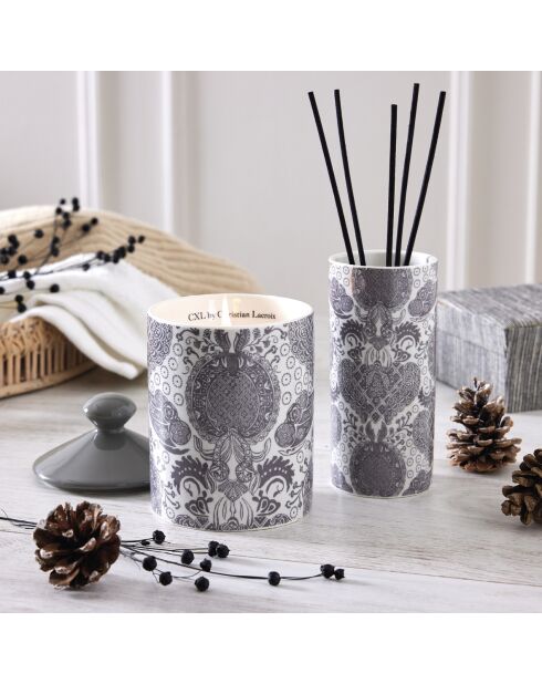 Diffuseur en porcelaine Arles cèdre blanc / Gris - 100 ml