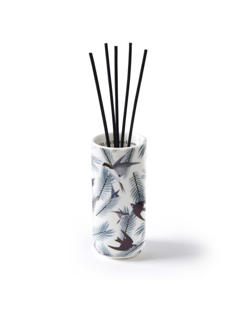 Diffuseur en porcelaine Birds Jasmin & Ylang blanc - 100 ml