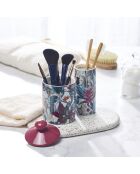 Bougie parfumée en pot de porcelaine Zanzibar Fruits rouges rose - 315 g